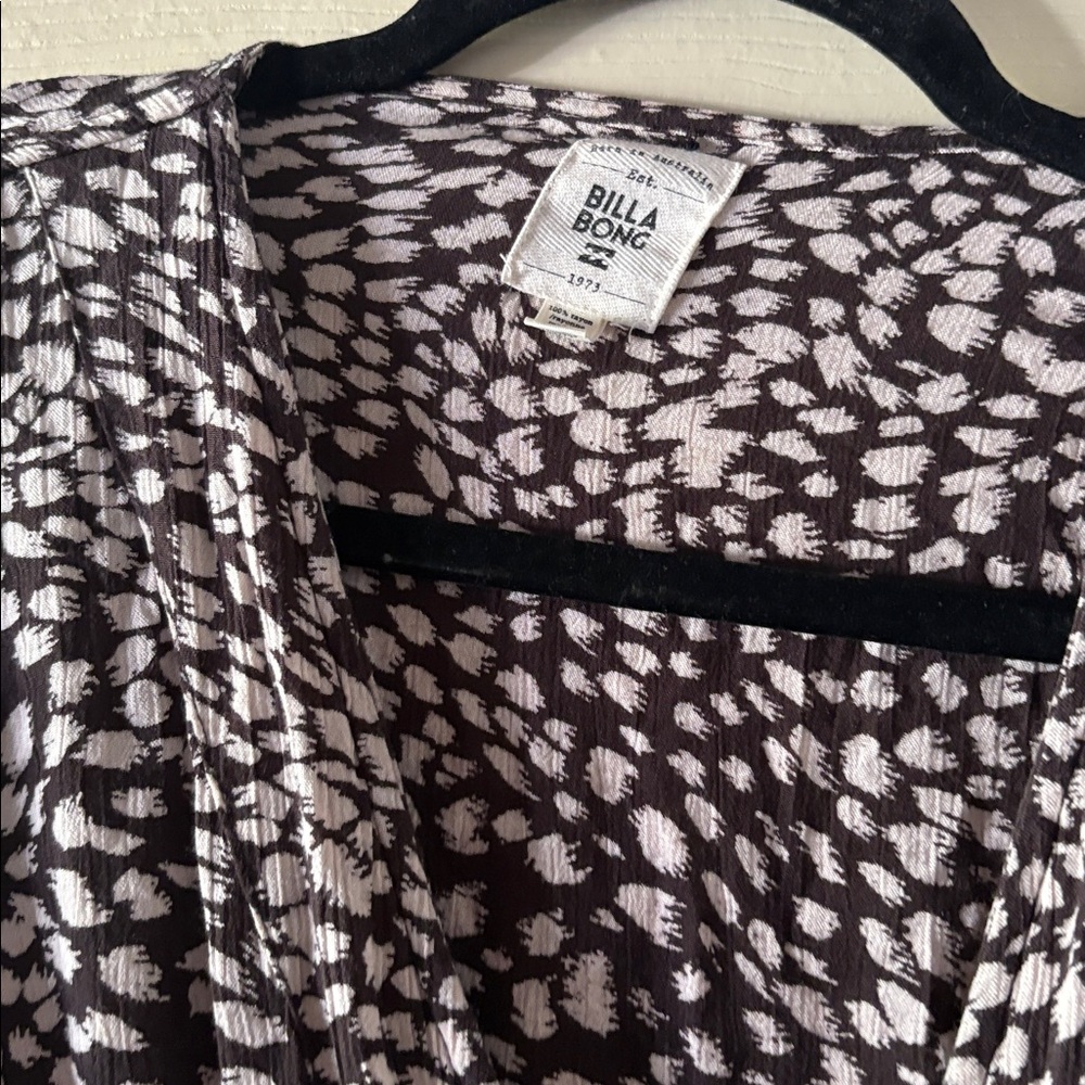 Billabong brown and White Patterned Dress - Picture 4 of 6